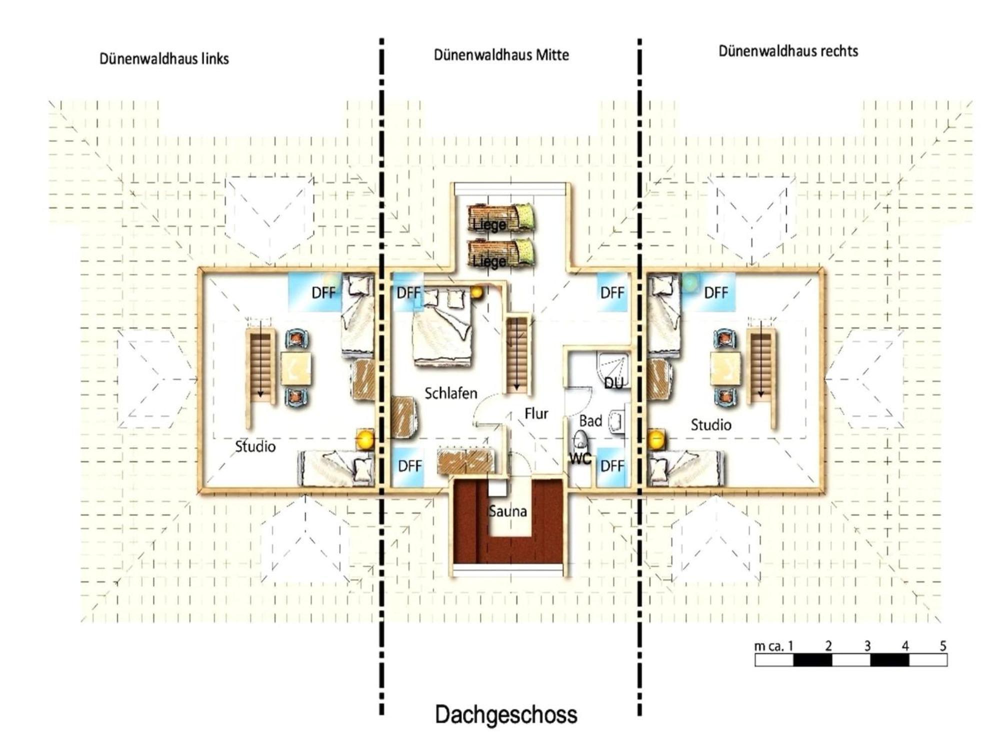 Apartamento Townhouse Dünenwaldhaus Mitte, Trassenheide Exterior foto