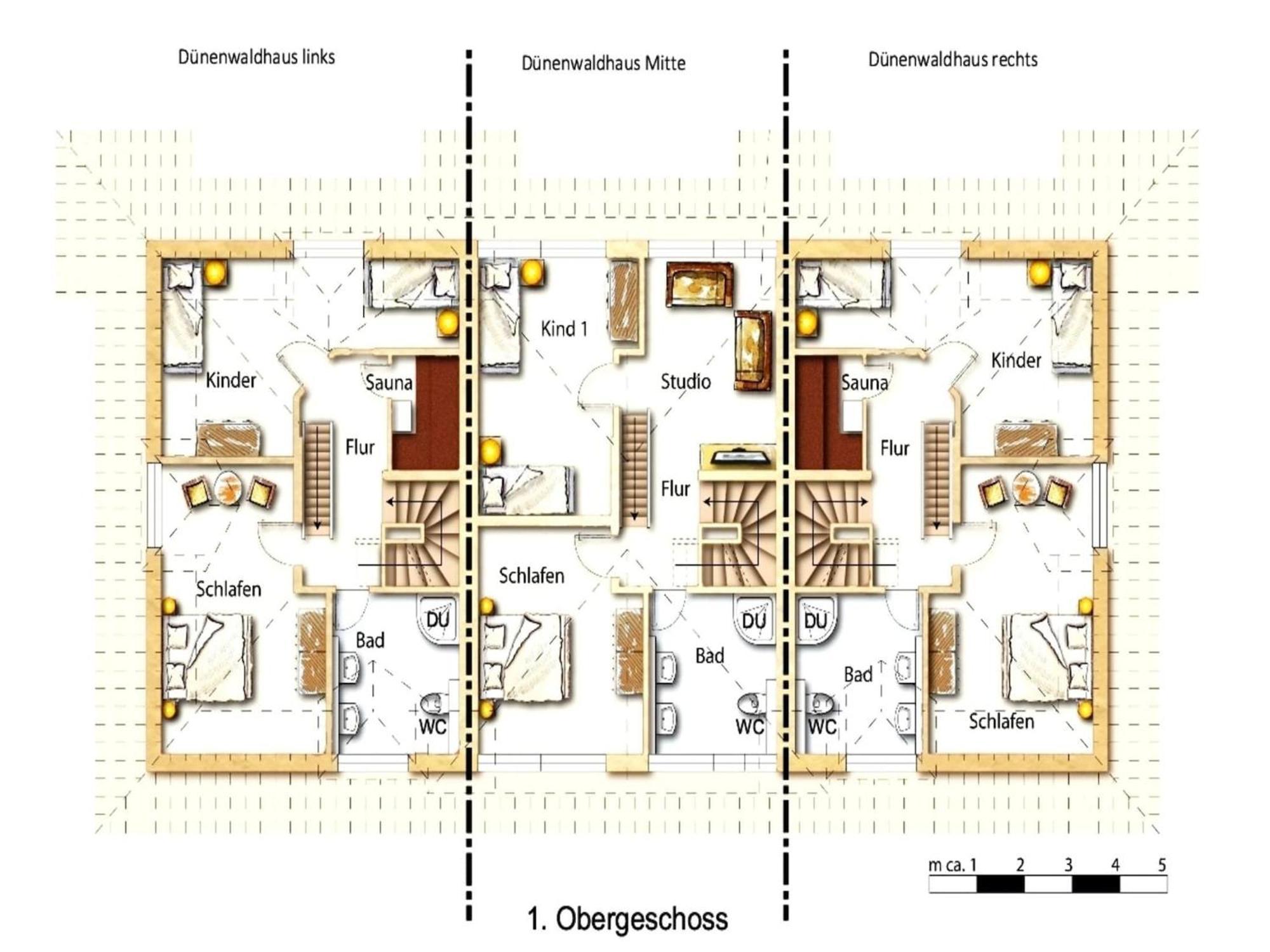 Apartamento Townhouse Dünenwaldhaus Mitte, Trassenheide Exterior foto